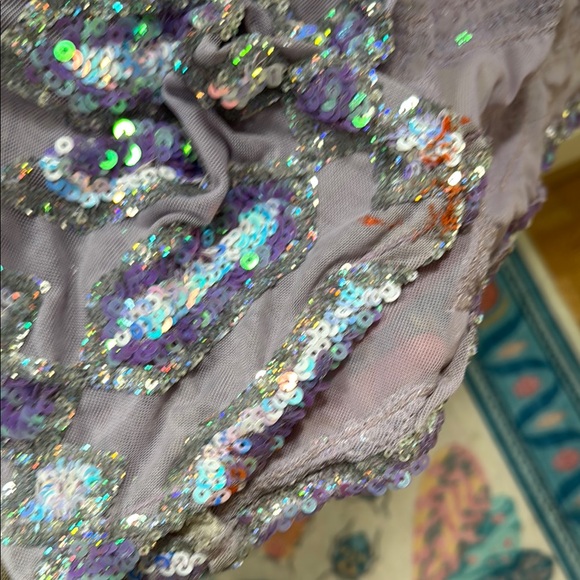 Disco Lemonade / Lux Muse full length sequin duster - Picture 7 of 7